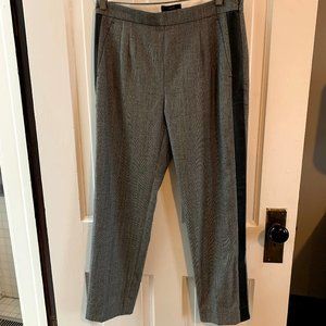 JCrew Martie Pant, plaid stripe